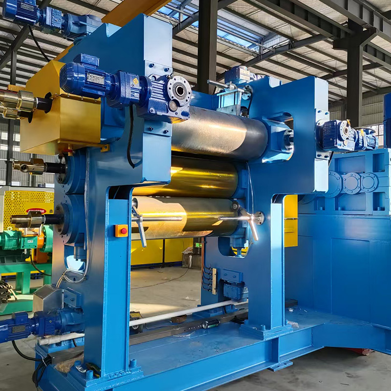 Machine de calandre en caoutchouc à 4 rouleaux