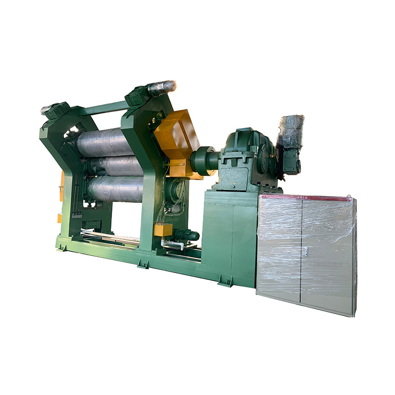 Machine de calandre en caoutchouc à 3 rouleaux