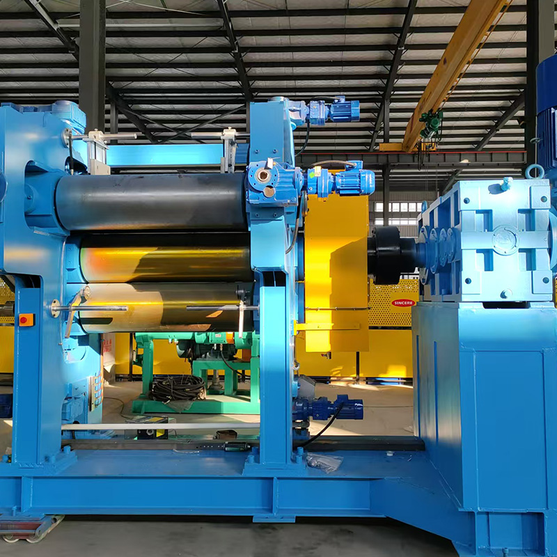 Machine de calandre en caoutchouc à 4 rouleaux